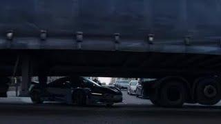 Fast and furious car chase scene