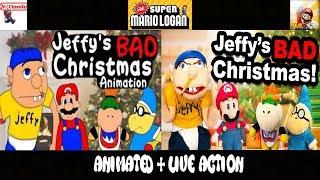 SML Movie Jeffys Bad Christmas Animated + Live Action