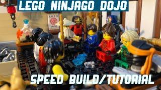 The ninjas training room SPEED BUILD TUTORIAL NINJAGO