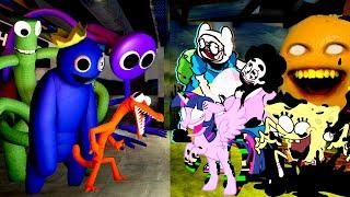 Rainbow Friends VS Pibby Corrupted  FNF Friends To Your End But Pibby Characters Sing It