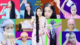 My 24 Hrs Haircare Routine Tips  Weekly Haircare Maintance Oiling Shampoo Full Day Only Haircare