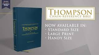 Thompson Chain-Reference Bibles by Zondervan Comfort Print Editions