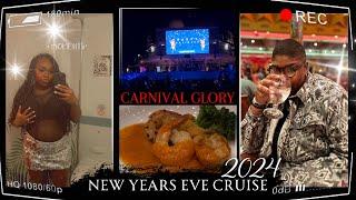 CARNIVAL GLORY NEW YEARS CRUISE 2024 VLOG  TRAVEL  EMBARKATION  SAIL AWAY PARTY  DAY 1