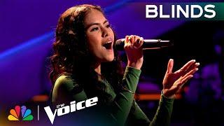 Teenager Kaylee Shimizus Voice on Golden Slumbers Leaves Coaches Speechless  The Voice Blinds