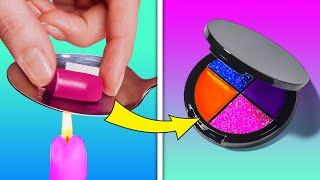 REUSE MAKEUP PRODUCTS  COOL MAKEUP HACKS AND BEAUTY TRICKS THAT MIGHT BE HELPFUL