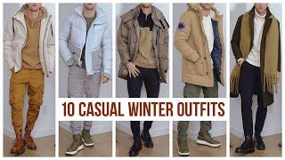 10 Casual Winter Outfit Ideas for Men  Style Inspiration