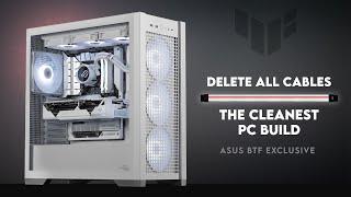 The Future of PC Building is Now...  ASUS TUF Gaming GT302 ARGB  RTX 4070 Ti Super BTF White