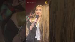 Adele Gets Surprised By A Filter  #short