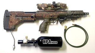 Converting Silverback SRS To HPA Is It Worth It? Airsoft Ghillie Sniper Loadout