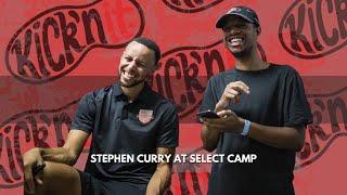 Kickn It Stephen Curry at Select camp