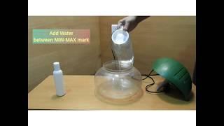 How to Use an Air Purifier Humidifier Revitalizer  Mi-606A  A-Plus Hygiene