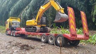 dump truck buaya gagal kirim tanah. versi miniatur. rc truck indonesia