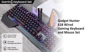 Gadget Hunter 618 Wired Gaming Keyboard and Mouse Set - TECH REVIEW