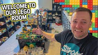 LEGO Room Tour - A Glimpse of Our 1000+ LEGO Set Collection