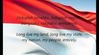 Indonesian National Anthem - Indonesia Raya IDEN