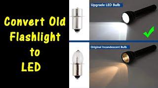 Flashlight LED Conversion Kit Bulbs 3-6 Cell C&D for StreamLight or MagLite Torch 