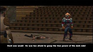 Jedi academy Kyle Katarn Tavion boss no damage?Master difficulty