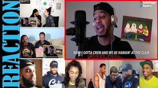 Hit Rap Songs in Voice Impressions  SICKO MODE Mo Bamba Bleed it + MORE REACTIONS MASHUP