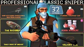 The MLG Quick Scoper1000+ Hours Sniper Main TF2 Gameplay