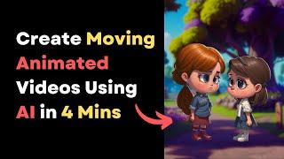 Create Moving Animated Videos Using AI for Free in 4 Minutes  Chat-GPT  Leonardo AI  How To