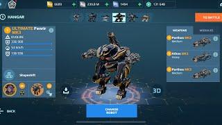 Ultimate Fenrir MK3 17M Damage with new weapons  War Robots Gameplay