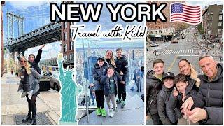 NEW YORK VLOG with kids Earthquake Sightseeing + Tips for NYC