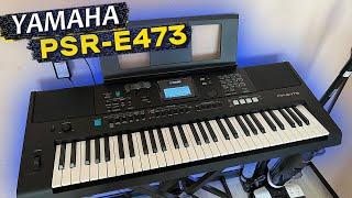 NEW IN 2022  YAMAHA PSR-E473 synthesizer