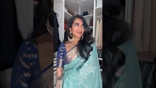 #grwm in a saree in #tamil