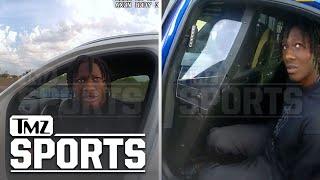 Marquise Brown Arrest Video Shows Cop Ordering NFL Star Out Of Car Scolding Him  TMZ Sports