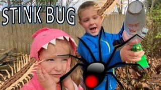 VACUUM BUG HUNT for KIDS STINK BUG Spider COCKROACH Roly Poly CENTIPEDE Beetle SNAIL & More