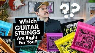 What Guitar Strings Are Right For You?  Ernie Ball