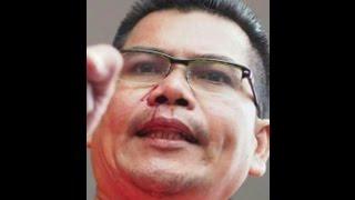 Jamal baju merah ditumbuk polis sampai berdarah