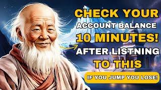 CHECK YOUR BANK ACCOUNT 10 MINUTES AFTER YOU HEAR THIS UNEXPECTED MONEY  Buddhist teachings