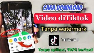 Cara Download Video Tiktok Tanpa Watermark  download video tanpa tulisan namanya