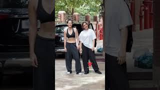 Neha Sharma with sister Ayesha Sharma Spotted At Outside Gym In Bandra