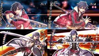 Evolution of Reans CraftsSwordsmanship in Cold Steel saga CS1 to Reverie