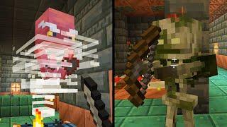 Trial Chambers Battle With Basic Iron Armor And Tools In Minecraft 1.21