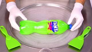 🟢 Crazy Fanta Tropicool Ice Cream Rolls Transformation So Satisfying ASMR