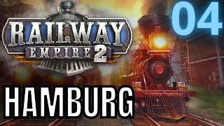 Hamburg wächst auf die HÖCHSTE STUFE  Railway Empire 2  Europakarte Hamburg deutsch 04