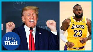 Donald Trump rants about trans athletes wants LeBron James on his team