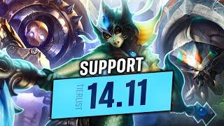 14.11 Support Tier ListMeta Analysis - First Strike Dawncore Helia etc League of Legends