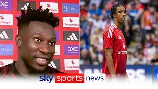 Talented and good on the ball  Andre Onana on new Man United signing Leny Yoro after debut