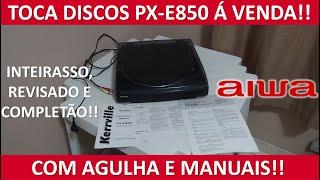 Toca discos Aiwa PX-E850 À Venda Vendido