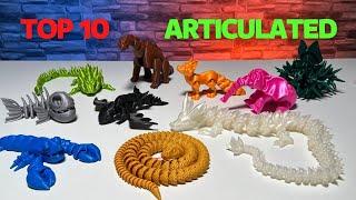 Best 3D Printed ARTICULATED Animals  with Cool Timelapse