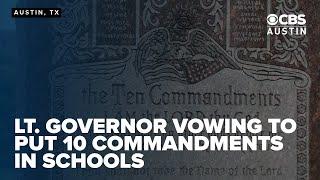 Texas plans biblical classroom mandate