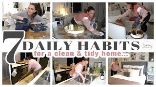 7 DAILY HABITS FOR A CLEAN & TIDY HOME  THE SUNDAY STYLIST