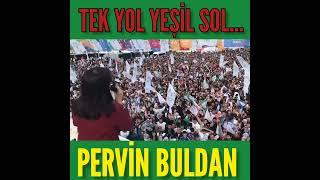 Yüzbinler alanlarda Yeşil Sol Parti diye  haykırıyor.  Değiştirmeye geliyoruz... #yeşilsolparti #hdp