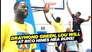 Draymond Green & Lou Williams at Rico Hines NBA Runs You Gotta WANT THIS S***