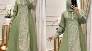 Terbaru Gamis Nafiza Dress 2023 yg super cantik dan elegan