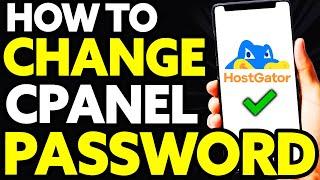 How To Change Cpanel Password Hostgator 2024